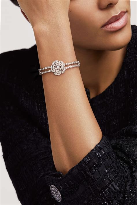 bracelet chanel|chanel bracelet with diamonds.